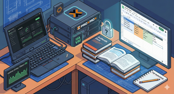 Devlog #2 - Homelab-arkitektur & PRP-gjenoppliving